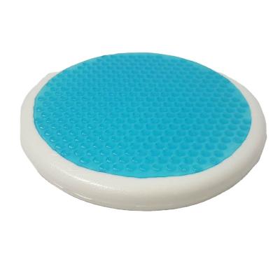 China Portable Anti-Apnea Gel Cushion Pressure Car Seat Protector Memory Foam Gel Circle Cooling Zero Cushion for sale