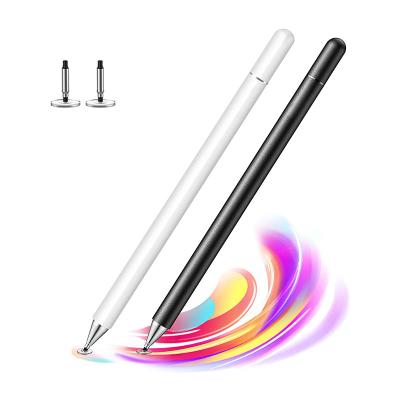 China Universal Compatibility Capacitive Touch with Magnetic Cap for Pencil Screens Android Screen Phone Tablet Ipad Disc Stylus Pens for sale