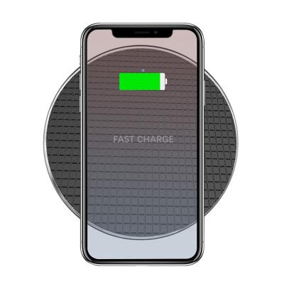 China Mobile Phone Charg Wireless Charging Fast 15W Led Mat Device Qi Charging Portable Universal Mobile Wireless Phone Charger Pad for sale