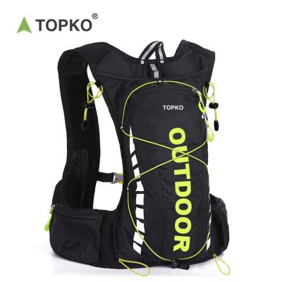 China TOPKO New Lightweight Running Bag Gym Backpack Large Capacity Outdoor Sports Travel Recycling Bag for sale