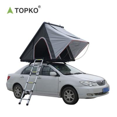 China Camouflage Game Topko Truck Vehicle Foldable Roof Outdoor Camping Top Tent/High Quality Waterproof Roof Top Tent Field for sale