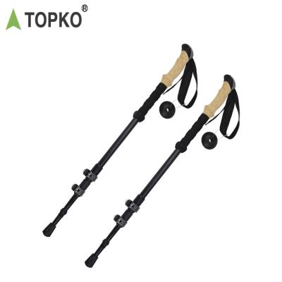 China TOPKO Backpacking Hiking Camping Hiking or Walking Trekking Hiking Survival Trekking Wholesale Pole for sale