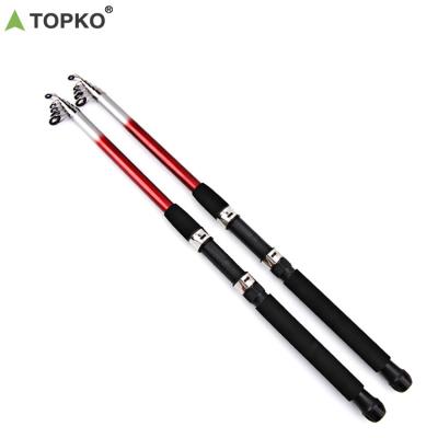 China Surface Carbon Fiber Casting 4.2m Surf Netting Fishing TOPKO Fishing Rod for sale