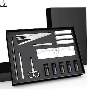 China Low MOQ Microblading Kit Permanent Makeup Kit Professional Eyebrow Embroidery Tattoo for Students and Beginners for sale