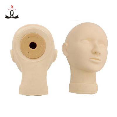 China Permanent Makeup Practice New Arrival Microblading Practice Head Face Model Skin For Academy Training for sale