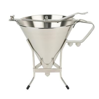 China Sustainable Stainless Steel Confectionery Funnel For Sale for sale