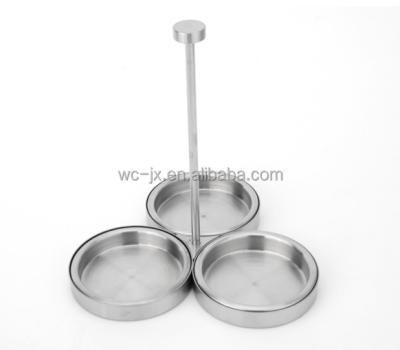 China Block stainless steel marmalade jar stand / 5 stars stainless steel marmalade jar holder for sale