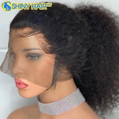 China Hd Full Lace Wig Full Lace Wig Long Transparent Afro Transparent Curly Full Lace Wig, Brazilian Side Part Lace Front Wig, Grade 10 A Hair 30inch Loose Deep Wave Frontal Wig for sale