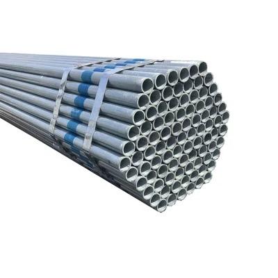 China Fluid Pipe Bs1387 SCH10 Carbon Steel Pipe Hot Dip Galvanized Steel Pipe for sale