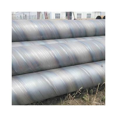 China Structure pipe best seller corrugated spiral welded steel pipe price for construction building materials for sale