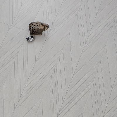 China 12mm laminate flooring fish bone modern wood chevron flooring for home decor home floor heating available stores morden style factory sale for sale