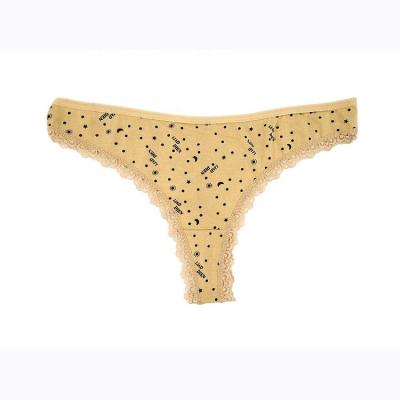 China Antibacterial Hot Selling Wholesale Thong Panties Low Waist Ladies Panties T Back Underwear for sale