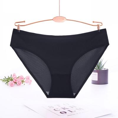 China OEM Antibacterial Comfortable Soft Girl Nylon Seamless Underwear Ladies High Cut Panties for sale