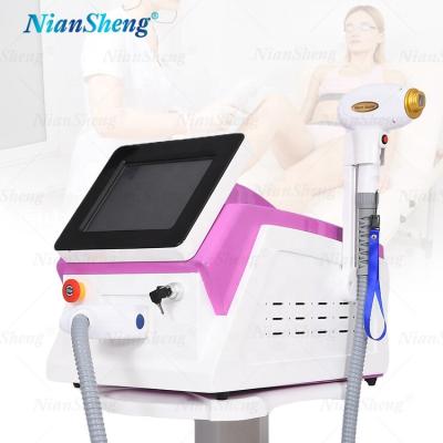 China Hair Removal Alma Soprano Titanium 808 Diode 1064nm Laser Bar Stack Maquina Depiladora Limpia Metales Laser Machine for sale