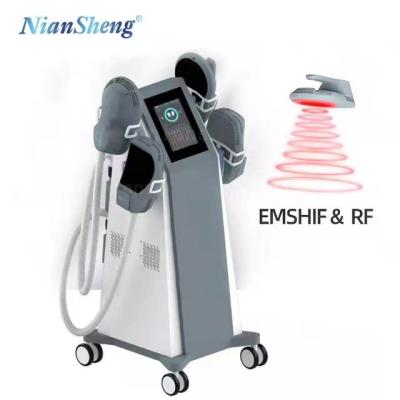 China Weight Loss 4/5 RF Handles EMS Body Sculpting Hi-emt Muscle Building Stimulator Machine Slimming Beauty Machine for sale