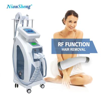 China Hair removal in stock! Multifunctional 3 in 1 Tattoo Removal Machine Elight IPL RF ND Yag Laser Hair Removal Machine for sale