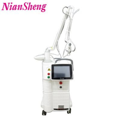 China Niansheng Professional Fractional Face Lift CO2 10600nm Laser Skin Treatment With Vaginal Vulva Functions Beauty Machine for sale