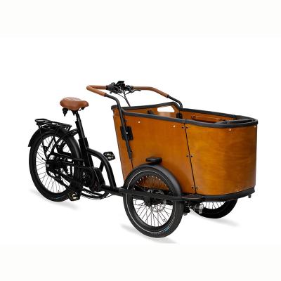 China Cargo 7 Speed ​​Electric Bike Manufacturers Cargo Assist Pedal Electric Cargo Bikes for sale