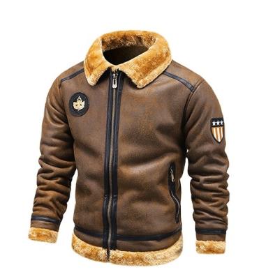 China 2022 New Breathable High Quality Fur One Piece Pilot Jacket Supports Customization In Any Shape OEM/ODM Duffle for sale