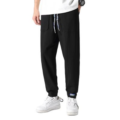 China Autumn Fashion Men's Casual Long Pants Anti-wrinkle Quality Assurance Polyester With Pockets for sale