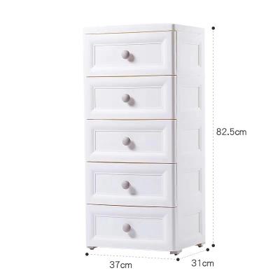 China Minimalist guaranteed quality bottom price household chest of drawers multifunctional storage box and container for sale