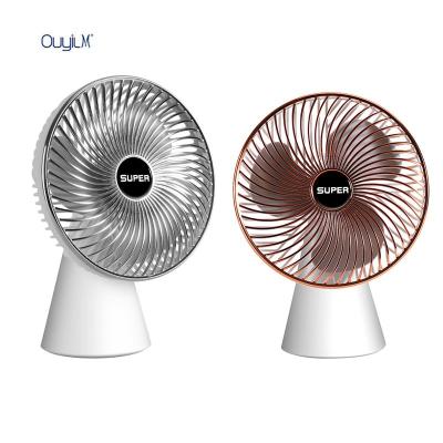 China Air Cooling Fans Air Cooling Fans Electric Standing Electric Wave USB Rechargeable Fan Hand Held Small Table/Desktop Mini for sale