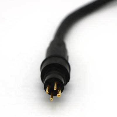 China Sea bottom engineering custom idc waterproof ribbon black 4pin waterproof cable for sale for sale