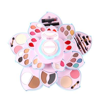 China MISS ROSE Multifunctional Makeup Set Air Cushion BB Rose Makeup Rotating Palette K1 29*29.5*18cm for sale