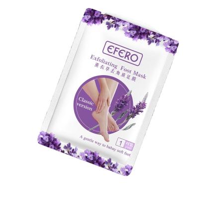 China EFERO Convenient Exfoliating Organic Skin Foot Mask Foot Mask Dead Skin Remover Foot Whitening Nourish for sale