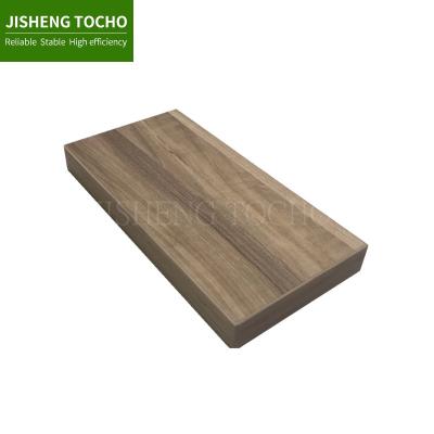 China High 18mm E0 Hdf Plywood Customized Glossy Exterior Walnut Veneer Decoration Furniture Grade Melamine Plywood Moisture Proof Smooth Surface for sale