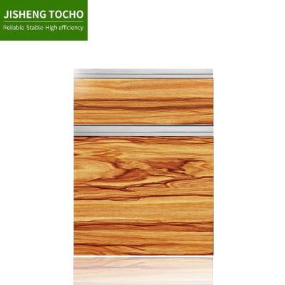 China High Glossy Moisture Proof Smooth Surface MDF Acrylic Laminated Buffet Shutter Doors Cover Panels for sale