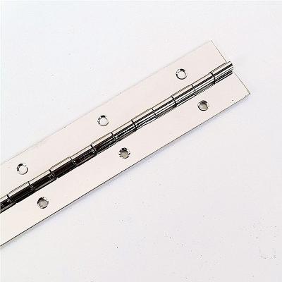 China Smooth Nickel Plated Color Steel Material Stainless Steel NP271036 Piano Hinges for sale