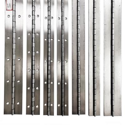 China Clean Hardware Bel Sheet Brass Durable Stainless Steel Aluminum Steel Galvanized Piano Hinge for sale