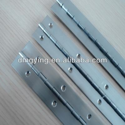 China Industyial Galvanized Continuous Piano Hinges Metal Piano Hinge for sale