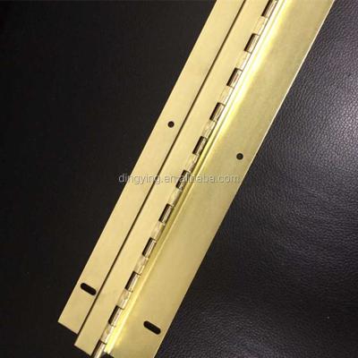 China Special Brass Plated Furniture Piano Hinge With Bending for sale