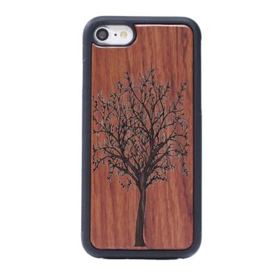 China Anti-fall for iphone 7 phone case wood, Customized wooden phone case for iphone 7 for sale