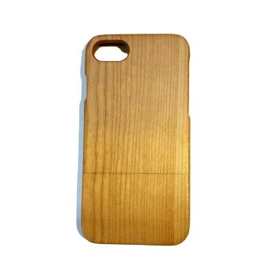 China 100% Natural Eco-friendly Anti-drop True Empty Wooden Phone Case For iphone 7 8 for sale