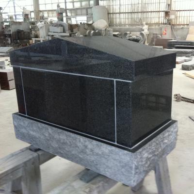 China American Cemetery Use Manufacturer Black and Gray Gravestone Mausoleum Cremation Urn Columbarium High Grade CAD Drawing Jinghuang 1 Set for sale