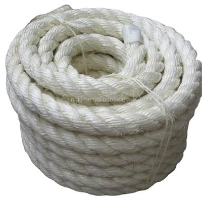 China Cats Sisal Rope 6MM Bleached Twine Rope White Rope Sisal Ropes for sale