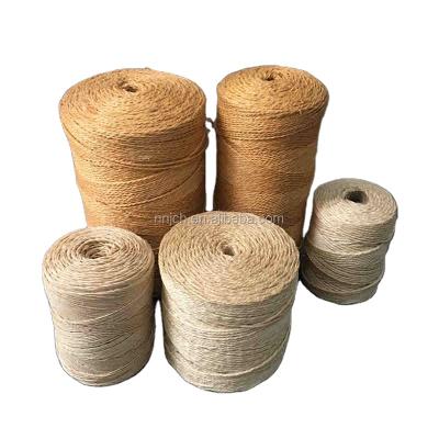 China Natural and dyed viable sisal twine sisal rope sisal yarn for carpet making for sale