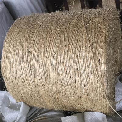 China 350m/kg Sisal Yarn Spun Yarn Sustainable Z-twist For Ropes Making And Packing for sale