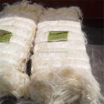 China Sustainable African White Sisal Fiber Cream For Gypsum Board / Plaster / Paper for sale