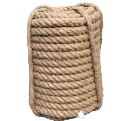 China Arts And Crafts Jute Rope Jute Twisted Tie 100% Recyclable 3~60MM for sale