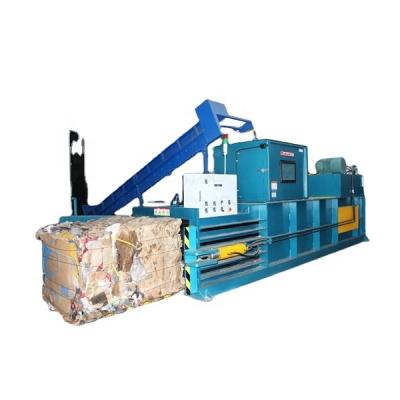 중국 Beverage factory price horizontal packing press machine/waste cardboard machine hydraulic press baler/wrapping waste paper 판매용