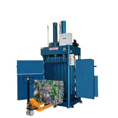 China Hotels Factory Direct Top Load Baler Machine Anti-Bounce Top Tier PET Bottles Hydraulic Packing Press Recycling Solid Plastics en venta