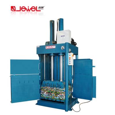 China Press All Material Into Bales Plastic Recycling For PET Bottle Baling Press With Right Angle Opening Type en venta