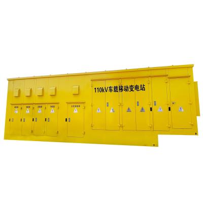 China Emergency / Off Handle Proper Accept Custom Box Type Transformer Substation for sale