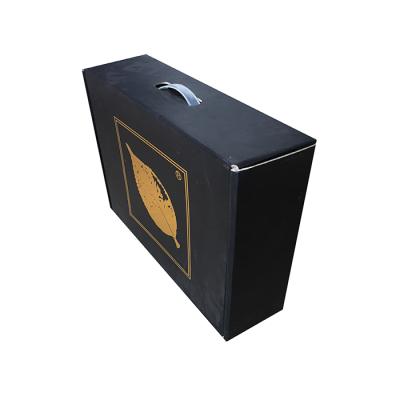 China Aseptic Cheap Custom Logo Printed Paper Corrugated Mailer Box With Gold Foil for sale