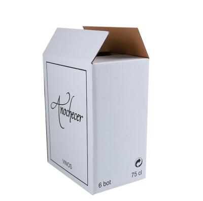 China Recyclable High Quality White Corrugated Cardboard Printing Shipping And Packaging Cardboard Boxes Package Product Free Sample for sale