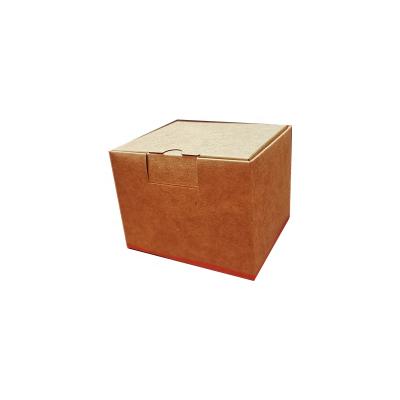 China Materials Manufacturer Customized Square Folding Box Packaging Paper Goods Storage Box Recycled Color Packaging Paper Box for sale